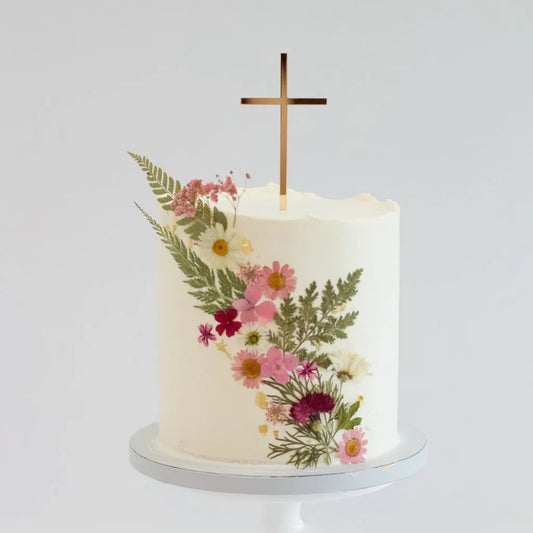 Dried Floral Cake