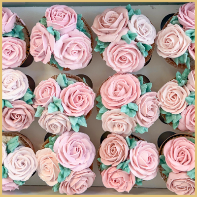 Floral Cupcakes