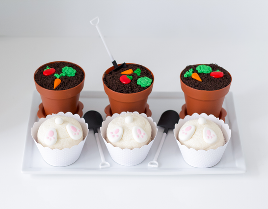 Flower Pots & Bunny Butts