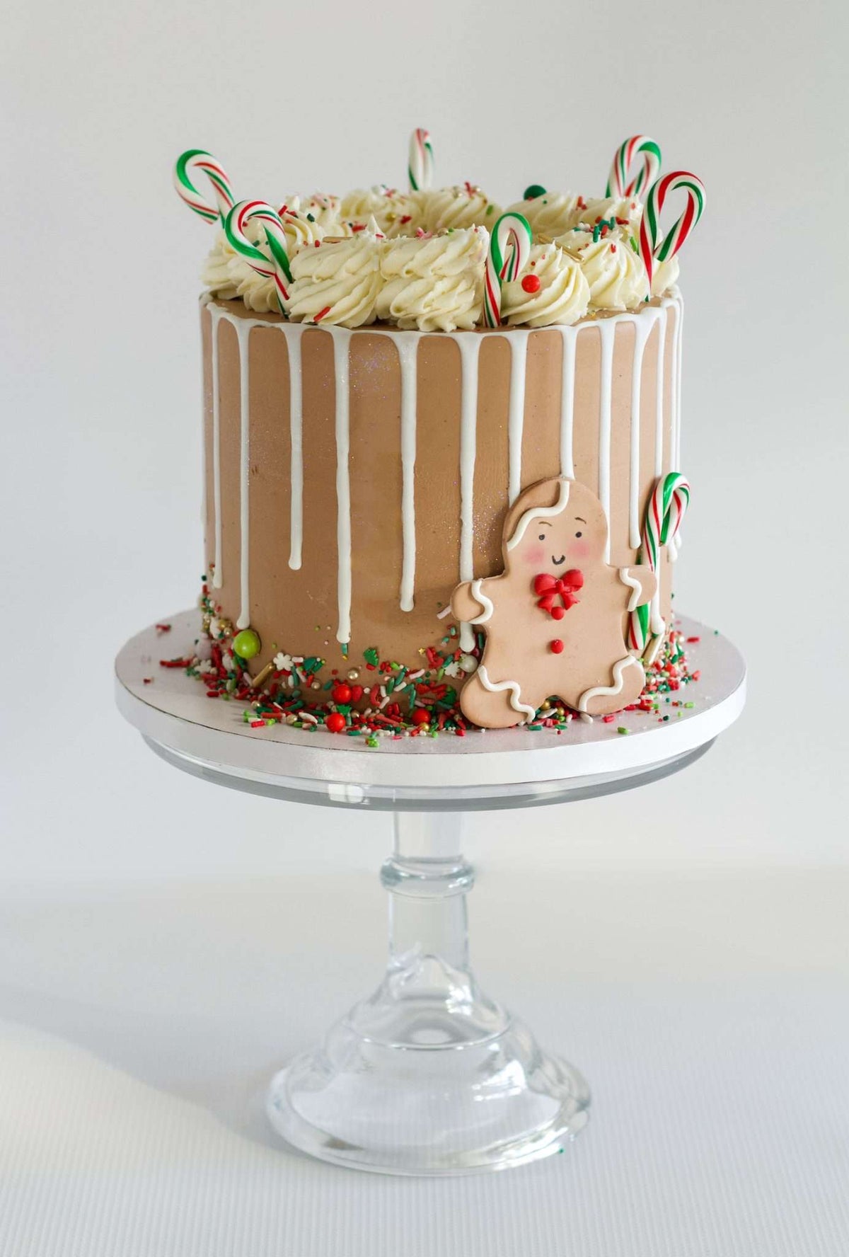 Gingerbread Man Cake