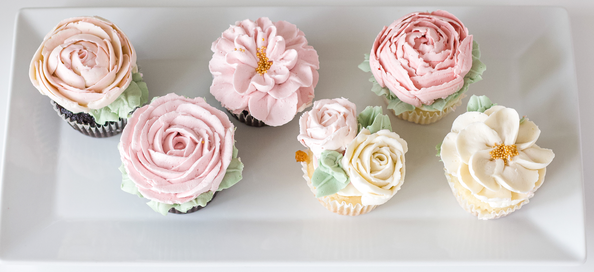 Floral Cupcakes