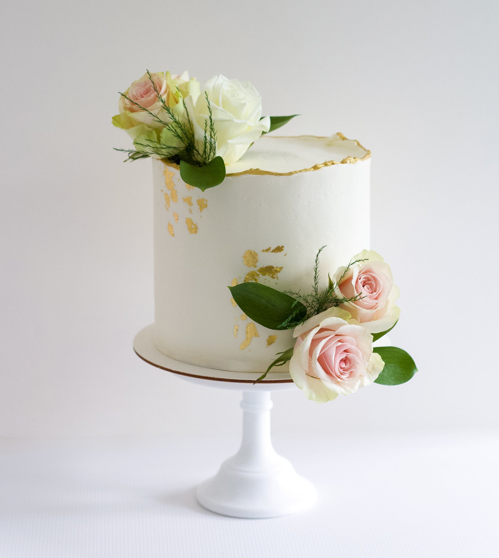 Buttercream Rough Edge Cake
