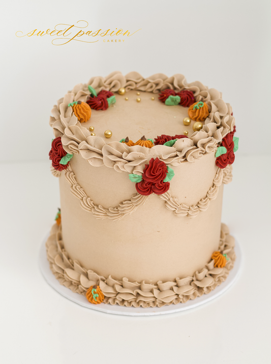 Thanksgiving Vintage Cake