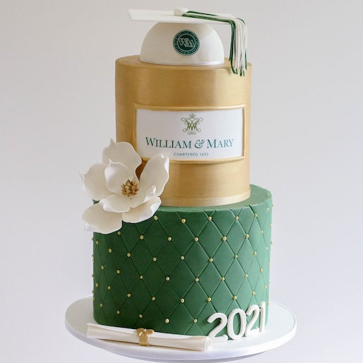 Collegiate Graduation Cake
