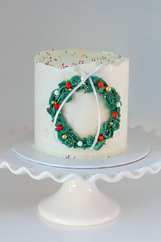Christmas Wreath Cake